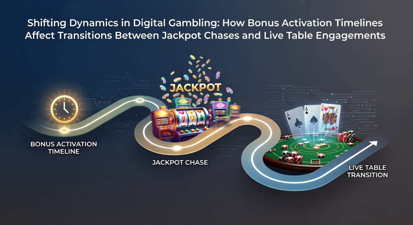 Grafische Darstellung von Bonus-Aktivierungszeitplänen und Spielerübergängen zwischen Slots und Live-Tischen