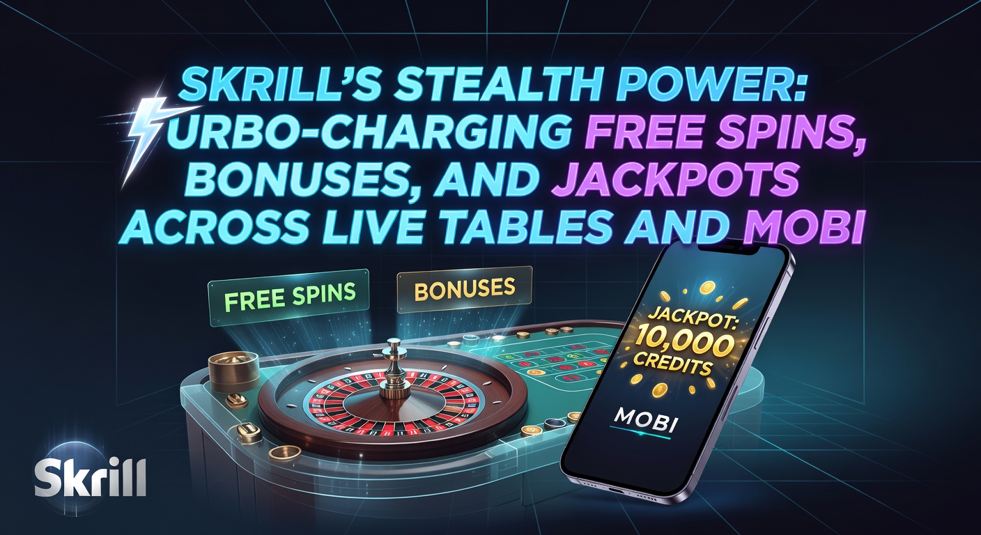 Live-Tisch mit Jackpot-Anzeige und Skrill-Transaktionsbestätigung auf Mobile-Gerät