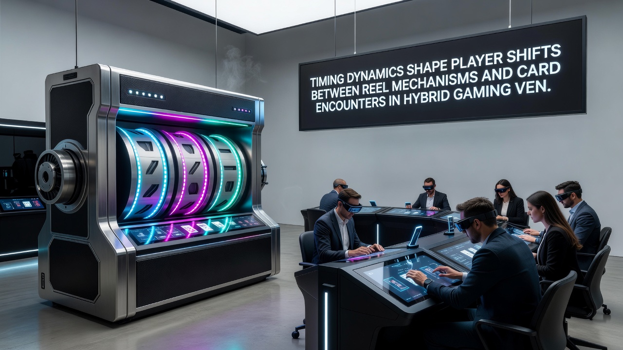 Detailansicht von Spielabläufen mit Fokus auf zeitliche Übergänge zwischen Slots und Tischen